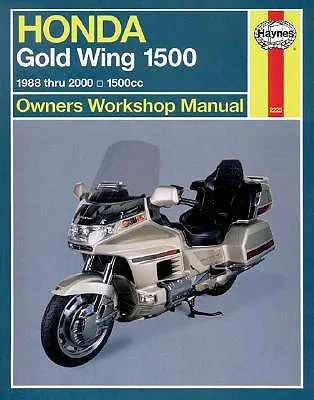 Manuel d'atelier pour les propriétaires de Honda Gl1500 Gold Wing : 1988-2000 - Honda Gl1500 Gold Wing Owners Workshop Manual: 1988-2000