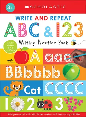 Apprendre à écrire ABC et 123 : Scholastic Early Learners (Cahier d'exercices) - Learn to Write ABC & 123: Scholastic Early Learners (Workbook)