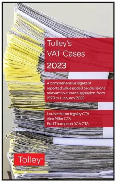 Tolley's VAT Cases 2023
