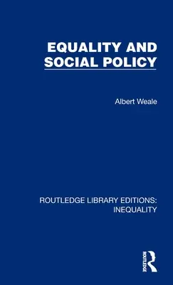 Égalité et politique sociale - Equality and Social Policy