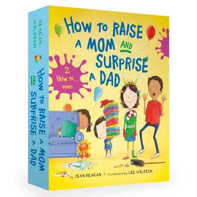 Comment élever une maman et surprendre un papa Coffret de livres de société - How to Raise a Mom and Surprise a Dad Board Book Boxed Set