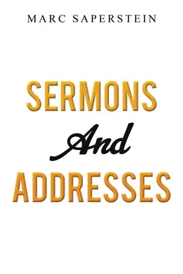 Sermons et discours - Sermons and Addresses