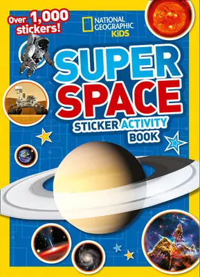 Livre d'activités d'autocollants Super Space - Plus de 1 000 autocollants ! - Super Space Sticker Activity Book - Over 1,000 Stickers!