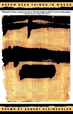 Green Sees Things in Waves : Poèmes - Green Sees Things in Waves: Poems