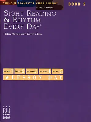 Lecture à vue et rythme tous les jours(r), Livre 5 - Sight Reading & Rhythm Every Day(r), Book 5