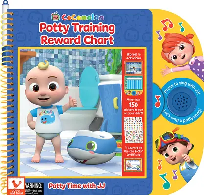 Tableau des récompenses pour l'apprentissage de la propreté - Cocomelon Potty Training Reward Chart