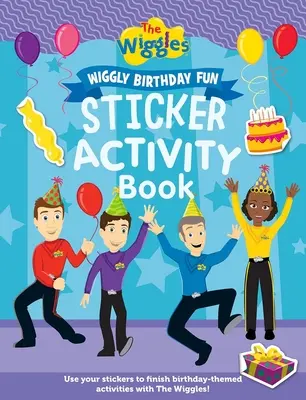 Livre d'activités pour autocollants Wiggly Birthday Fun - Wiggly Birthday Fun Sticker Activity Book