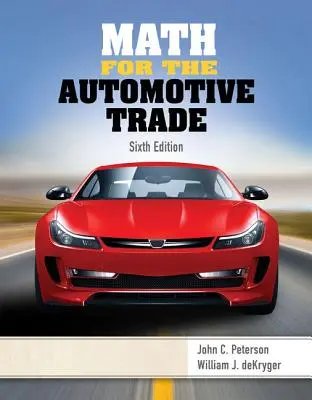 Mathématiques pour l'automobile - Math for the Automotive Trade