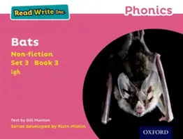 Lisez Write Inc. Phonics : Rose Set 3 Non-fiction 3 Chauves-souris - Read Write Inc. Phonics: Pink Set 3 Non-fiction 3 Bats