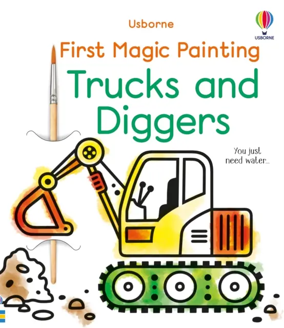 Première peinture magique Camions et pelleteuses - First Magic Painting Trucks and Diggers