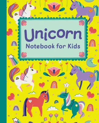 Cahier de la Licorne pour les enfants : Des pages lignées, vierges, quadrillées et à puces, parfaites pour tenir un journal et gribouiller ! - Unicorn Notebook for Kids: Featuring Cute Unicorn Art and Lined, Blank, Graphed and Bulleted Pages Perfect for Journaling and Doodling!