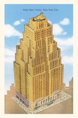 Journal d'époque Hôtel New Yorker - Vintage Journal Hotel New Yorker