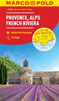 Provence, Alpes, Côte d'Azur Marco Polo Map - Provence, Alps, Cote d'Azur Marco Polo Map