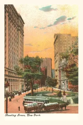 Journal d'époque Bowling Green, New York - Vintage Journal Bowling Green, New York City