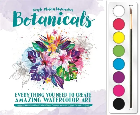 Botanique : Peinture à l'eau - Botanicals: Watercolor Paint Set