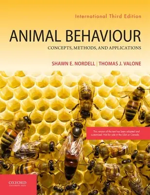 Comportement animal - Concepts, méthodes et applications - Animal Behavior - Concepts, Methods, and Applications