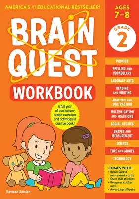 Cahier d'exercices Brain Quest : 2ème année, édition révisée - Brain Quest Workbook: 2nd Grade Revised Edition