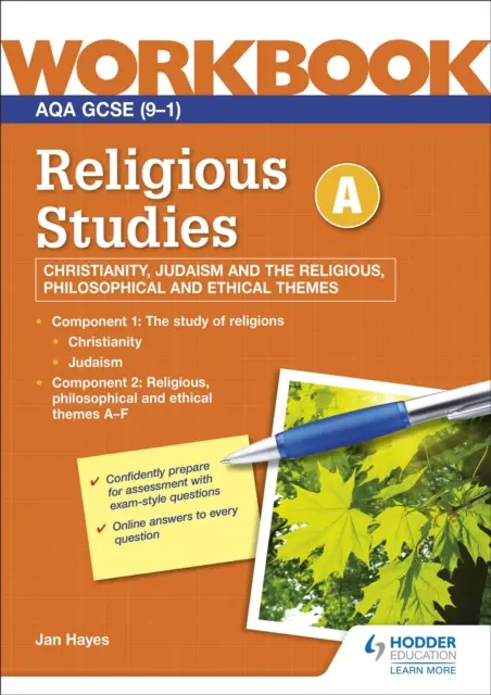 AQA GCSE Religious Studies Specification A Christianity, Judaism and the Religious, Philosophical and Ethical Themes Workbook (Livre d'exercices sur le christianisme, le judaïsme et les thèmes religieux, philosophiques et éthiques) - AQA GCSE Religious Studies Specification A Christianity, Judaism and the Religious, Philosophical and Ethical Themes Workbook