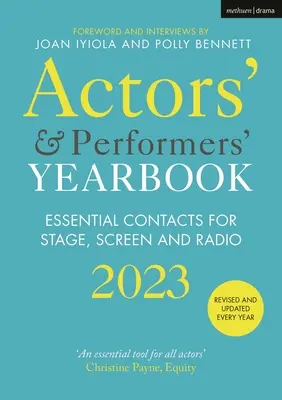 Annuaire des acteurs et interprètes 2023 - Actors' and Performers' Yearbook 2023