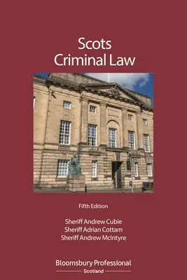 Droit pénal écossais - Scots Criminal Law