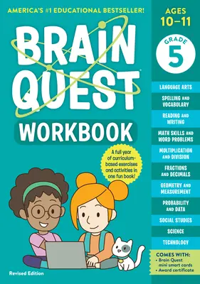 Cahier d'exercices Brain Quest : Édition révisée pour les élèves de 5e année - Brain Quest Workbook: 5th Grade Revised Edition