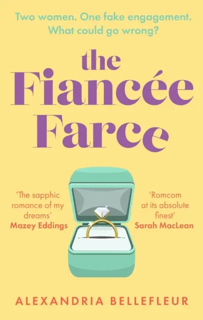 Fiancee Farce - la parfaite comédie romantique saphique et torride - Fiancee Farce - the perfect steamy sapphic rom-com