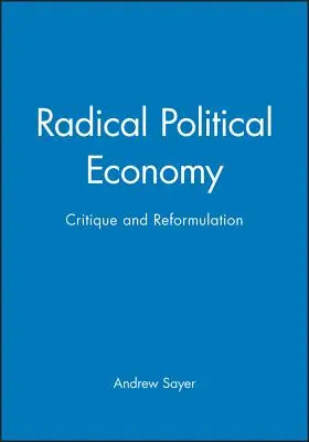 L'économie politique radicale - Radical Political Economy