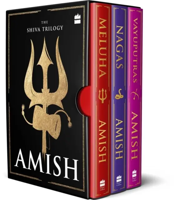 Shiva Trilogy - Special Collector's Edition - BOX SET (Les Immortels de Meluha, Le Secret des Nagas, Le Serment des Vayuputras) - Shiva Trilogy - Special Collector's Edition - BOX SET (The Immortals of Meluha, The Secret of The Nagas, The Oath of the Vayuputras)