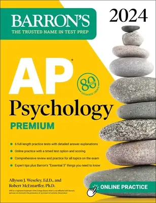 AP Psychology Premium, 2024 : 6 tests pratiques + révision complète + entraînement en ligne - AP Psychology Premium, 2024: 6 Practice Tests + Comprehensive Review + Online Practice