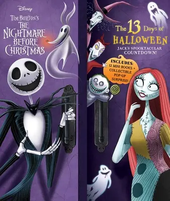 Disney : Les cauchemars avant Noël de Tim Burton : Les 13 jours d'Halloween : Le compte à rebours effrayant de Jack ! - Disney: Tim Burton's the Nightmare Before Christmas: The 13 Days of Halloween: Jack's Spooktacular Countdown!