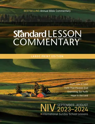 Niv(r) Standard Lesson Commentary(r) Édition en gros caractères 2023-2024 - Niv(r) Standard Lesson Commentary(r) Large Print Edition 2023-2024