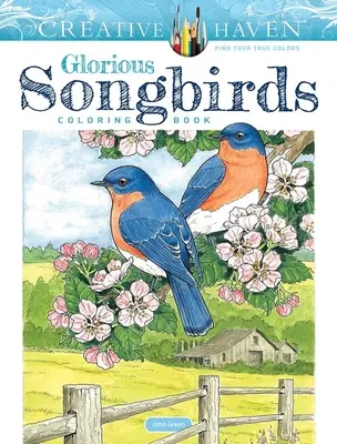 Livre de coloriage Creative Haven Glorious Songbirds - Creative Haven Glorious Songbirds Coloring Book