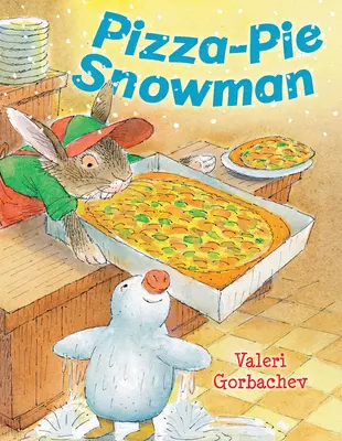 Bonhomme de neige à la pizza - Pizza-Pie Snowman