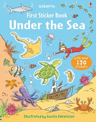 Premier livre d'autocollants sous la mer - First Sticker Book Under the Sea