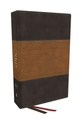 Bible d'étude NKJV, Leathersoft, marron, en couleurs, impression confortable : La ressource complète pour l'étude de la Parole de Dieu. - NKJV Study Bible, Leathersoft, Brown, Full-Color, Comfort Print: The Complete Resource for Studying God's Word