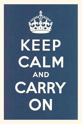 Journal Vintage Garder son calme et continuer - Vintage Journal Keep Calm and Carry On