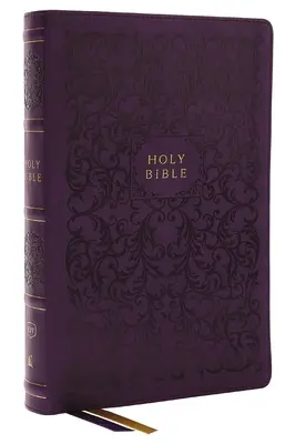 KJV Holy Bible, Center-Column Reference Bible, Leathersoft, Purple, 73,000+ Cross References, Red Letter, Thumb Indexed, Comfort Print : King James Ver - KJV Holy Bible, Center-Column Reference Bible, Leathersoft, Purple, 73,000+ Cross References, Red Letter, Thumb Indexed, Comfort Print: King James Ver