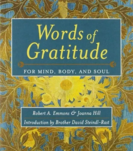 Des mots de gratitude pour l'esprit, le corps et l'âme - Words of Gratitude Mind Body & Soul