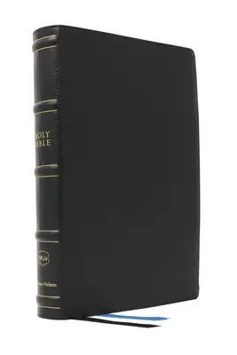 Nkjv, Large Print Thinline Reference Bible, Blue Letter, MacLaren Series, Genuine Leather, Black, Thumb Indexed, Comfort Print : Sainte Bible, New King J - Nkjv, Large Print Thinline Reference Bible, Blue Letter, MacLaren Series, Genuine Leather, Black, Thumb Indexed, Comfort Print: Holy Bible, New King J
