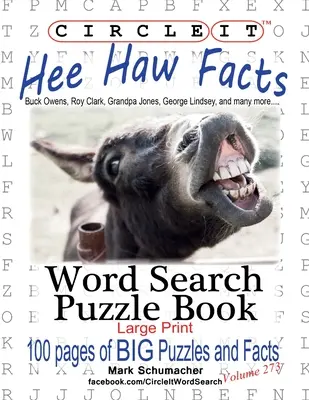 Encerclez-le, faits sur Hee Haw, mots cachés, livre de puzzles - Circle It, Hee Haw Facts, Word Search, Puzzle Book