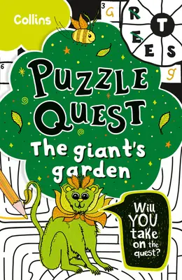 Le jardin des géants : Résous plus de 100 énigmes dans cette histoire d'aventure pour les enfants de 7 ans et plus. - Giant's Garden: Solve More Than 100 Puzzles in This Adventure Story for Kids Aged 7+