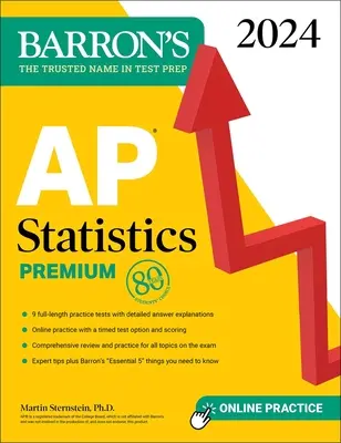 AP Statistics Premium, 2024 : 9 tests pratiques + révision complète + entraînement en ligne - AP Statistics Premium, 2024: 9 Practice Tests + Comprehensive Review + Online Practice