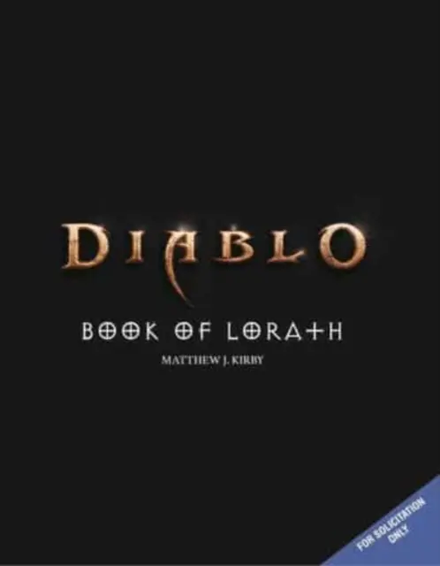 Diablo : Le Livre de Lorath - Diablo: Book of Lorath