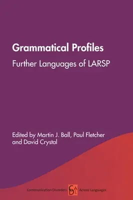 Profils grammaticaux : Autres langues de Larsp - Grammatical Profiles: Further Languages of Larsp