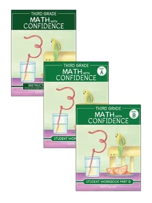 L'ensemble complet de mathématiques de troisième année avec confiance - Third Grade Math with Confidence Complete Bundle