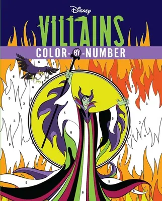 Les méchants de Disney à colorier - Disney Villains Color-By-Number