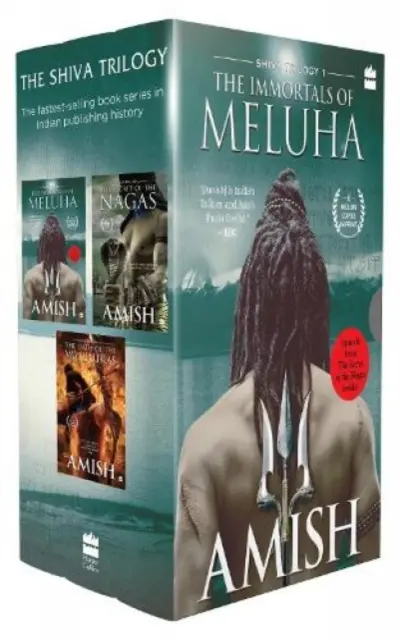 Triologie de Shiva - Coffret de 3 livres (Les Immortels de Meluha, Le Secret des Nagas, Le Serment des Vayuputras) - Shiva Triology - Boxset of 3 Books (The Immortals of Meluha, The Secret of The Nagas, The Oath of The Vayuputras)