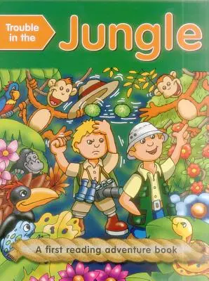 Trouble in the Jungle (Outsize) : Premiers livres de lecture pour les enfants de 3 à 5 ans - Trouble in the Jungle (Outsize): First Reading Books for 3-5 Year Olds