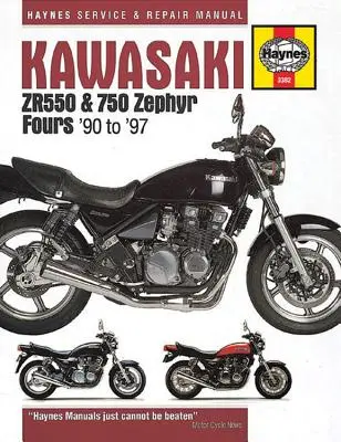 Kawasaki Zr550 & 750 Zephyr Fours '90 à '97 - Kawasaki Zr550 & 750 Zephyr Fours '90 to '97