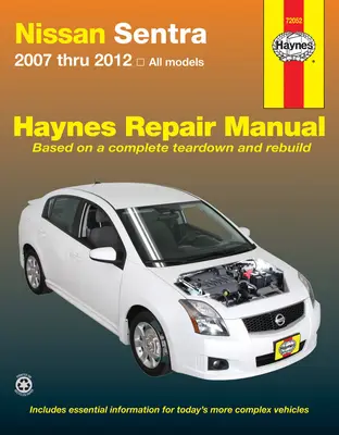 Nissan Sentra tous les modèles de (2007-2012) Haynes Repair Manual (USA) - 2007-12 - Nissan Sentra all models from (2007-2012) Haynes Repair Manual (USA) - 2007-12